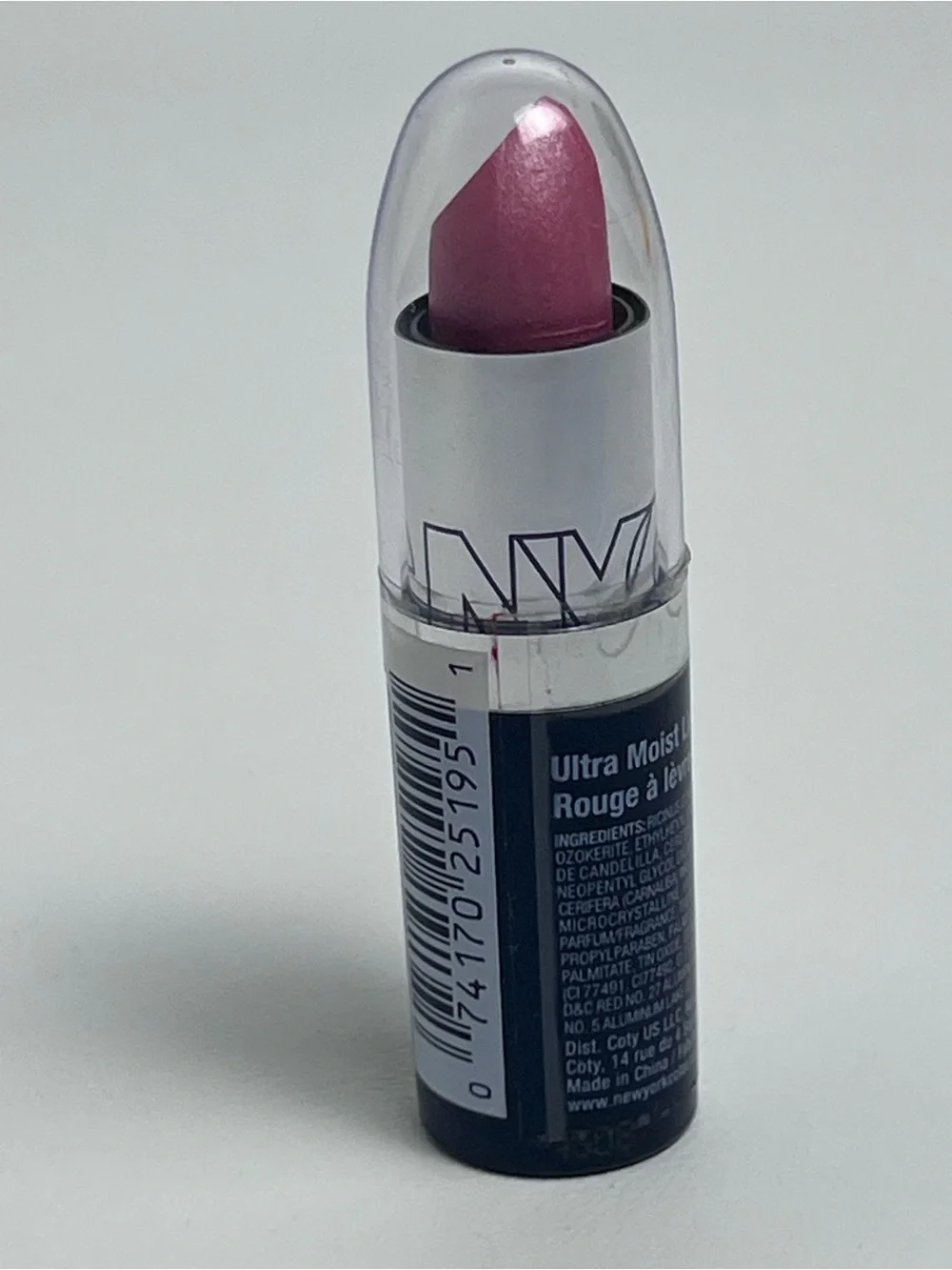 NYC New York Color Ultra Moist Lip Wear Lipstick Shade 314 Petal New Sealed